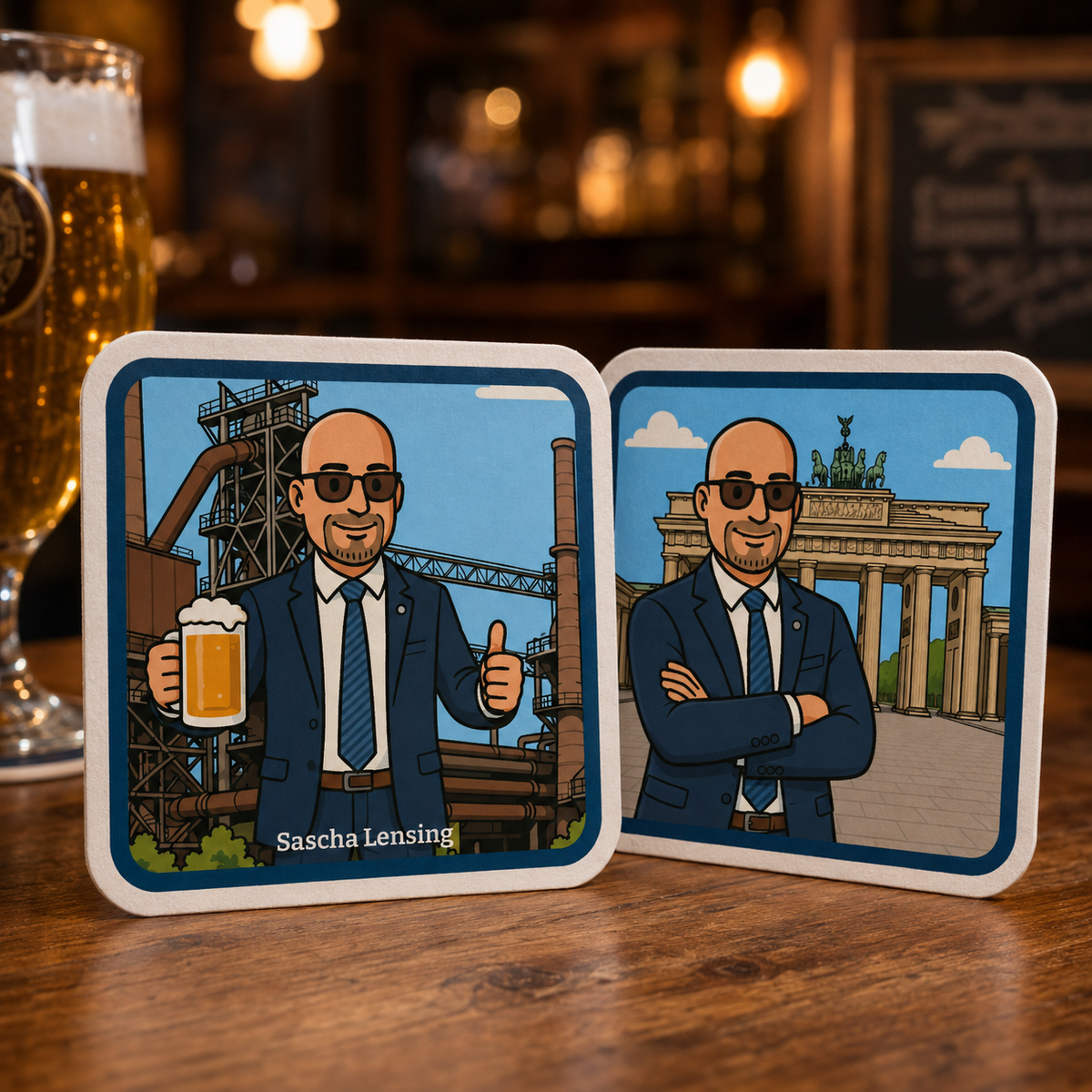 Bierdeckel (25 Stück)